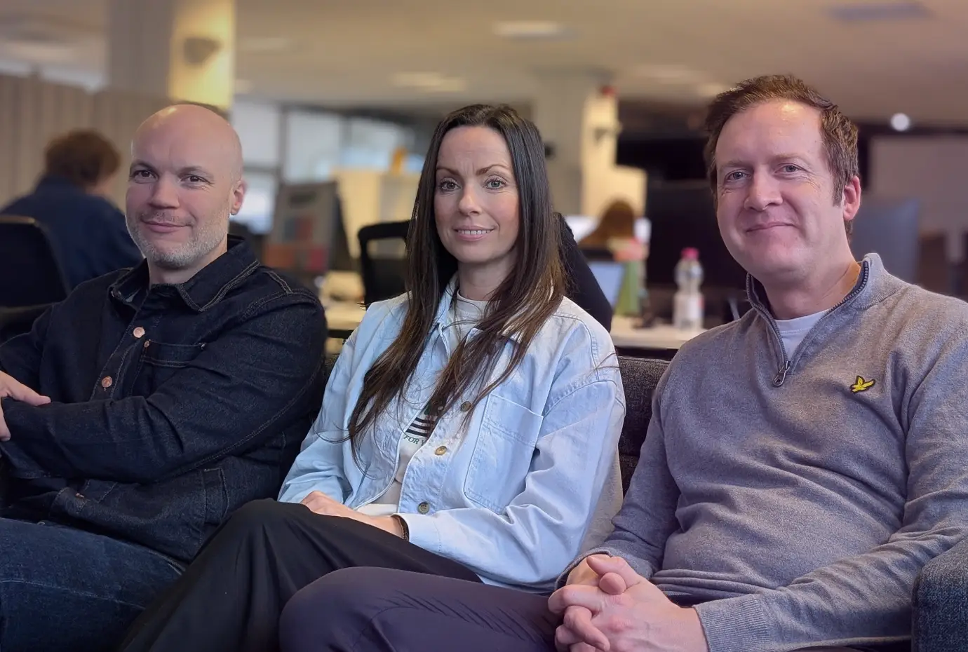 Craig Broadbent (Operations Director), Katie Harling (Managing Director) and Pete Markey (Growth Director).