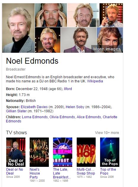 Noel Edmonds