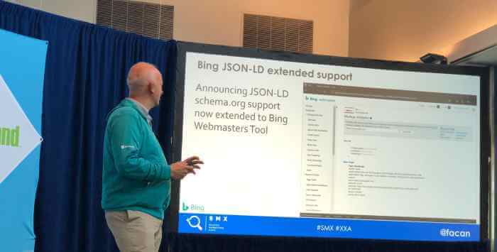 Bing Webmaster Tools announcement of JSON-LD support